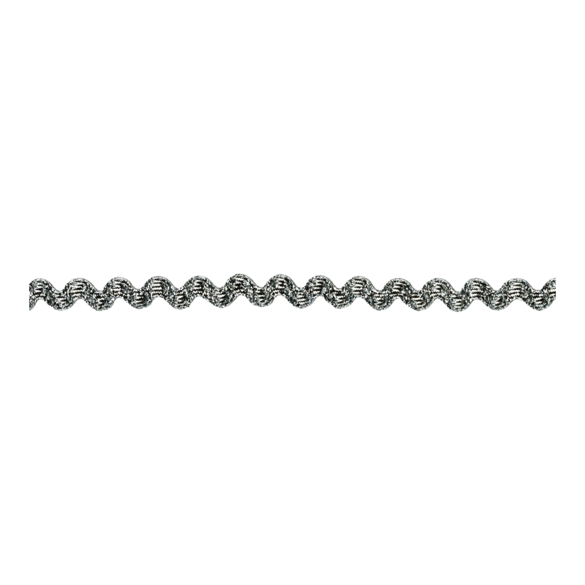 Medium Rick Rack - Metallic Silver sewing and quilting product