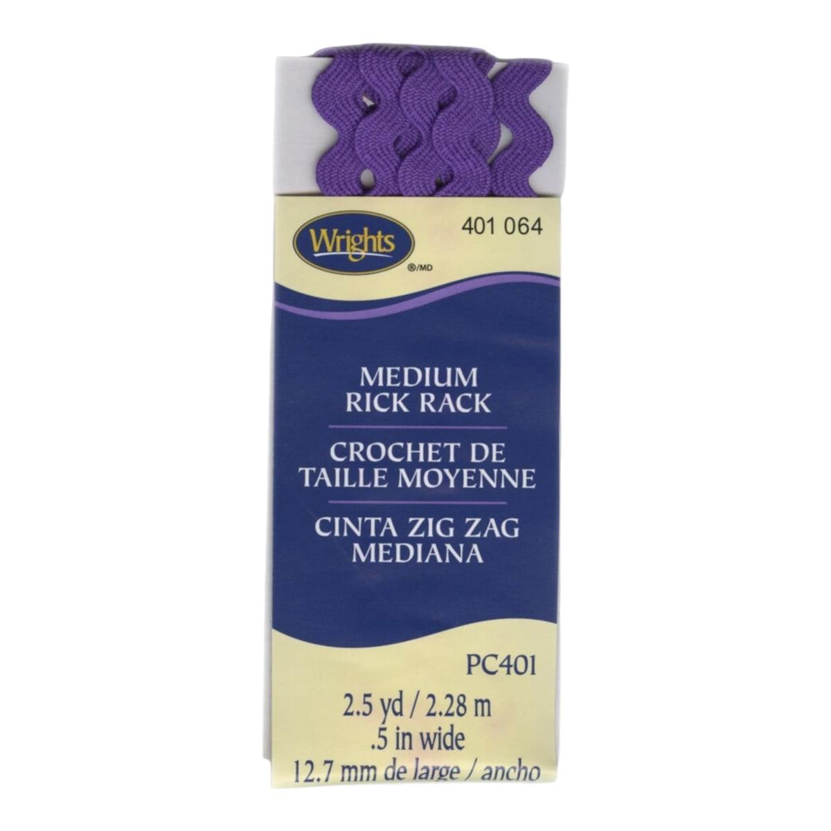 Medium Rick Rack - Purple