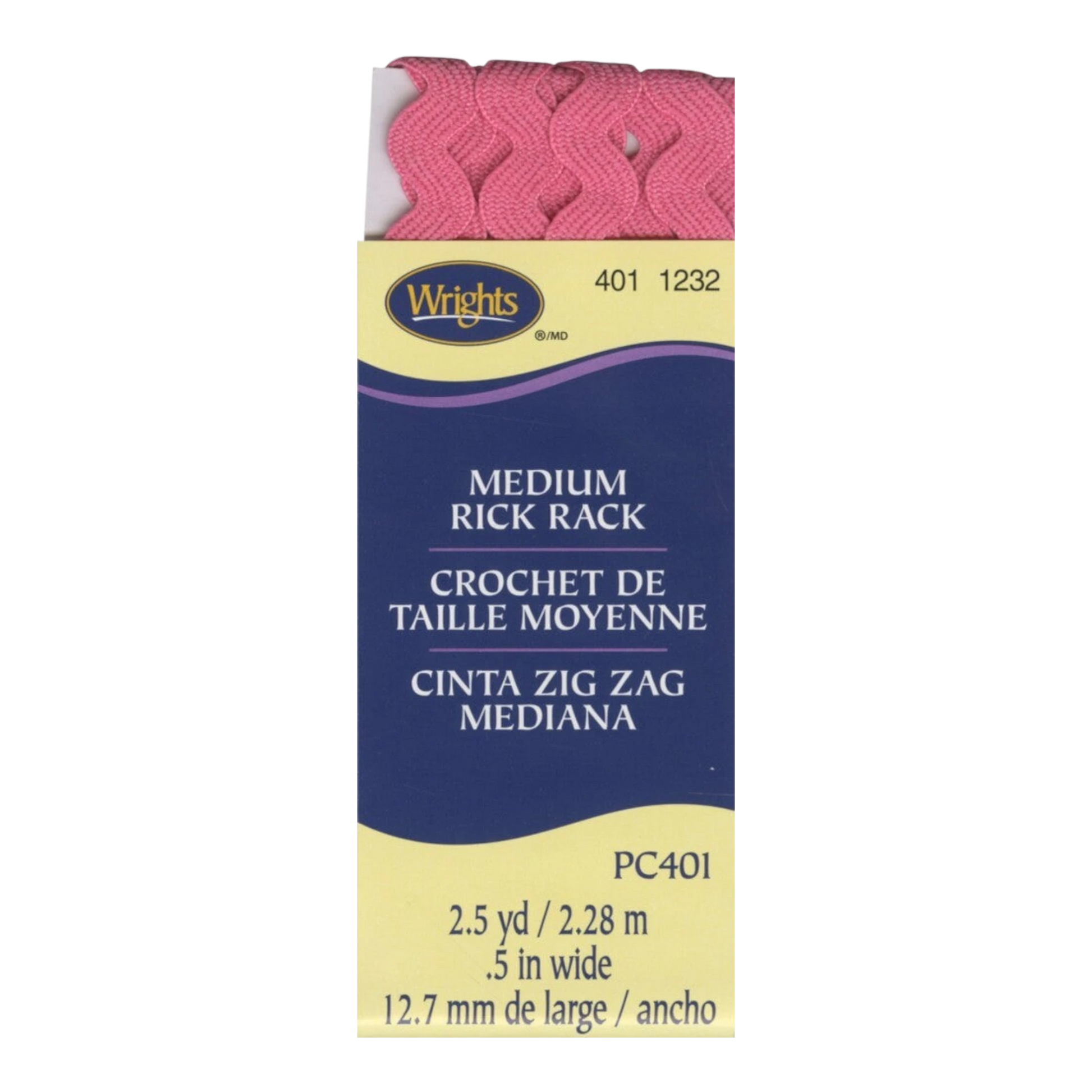 Medium Rick Rack - Berry Sorbet sewing and quilting product