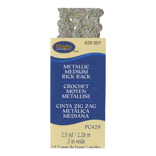 Medium Rick Rack - Rainbow Metallic sewing and quilting product