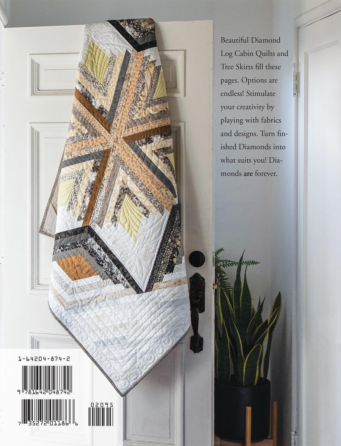 Diamond Log Cabin Quilts and Tree Skirt Book , quilting and craft projects