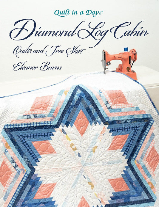 Diamond Log Cabin Quilts and Tree Skirt Book , quilting and craft projects