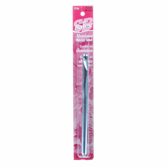 Susan Bates - Crochet Hook Size M13 - 9 mm - Silvalume for crochet and yarn projects