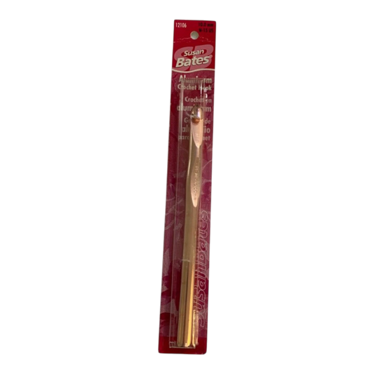 Susan Bates - Crochet Hook Size N15 - 10 mm Silvalume for crochet and yarn projects