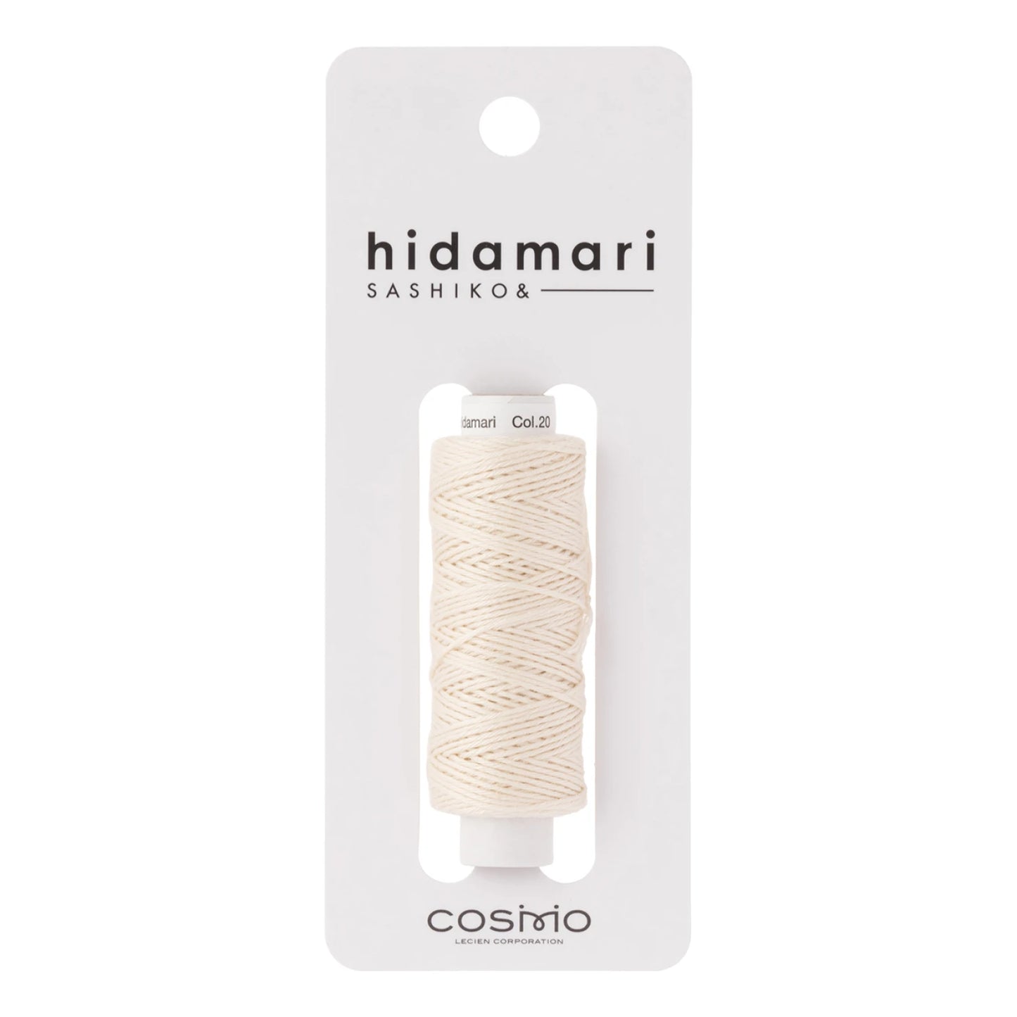 Sashiko Thread - Lecien Japan - Hidamari - Solid