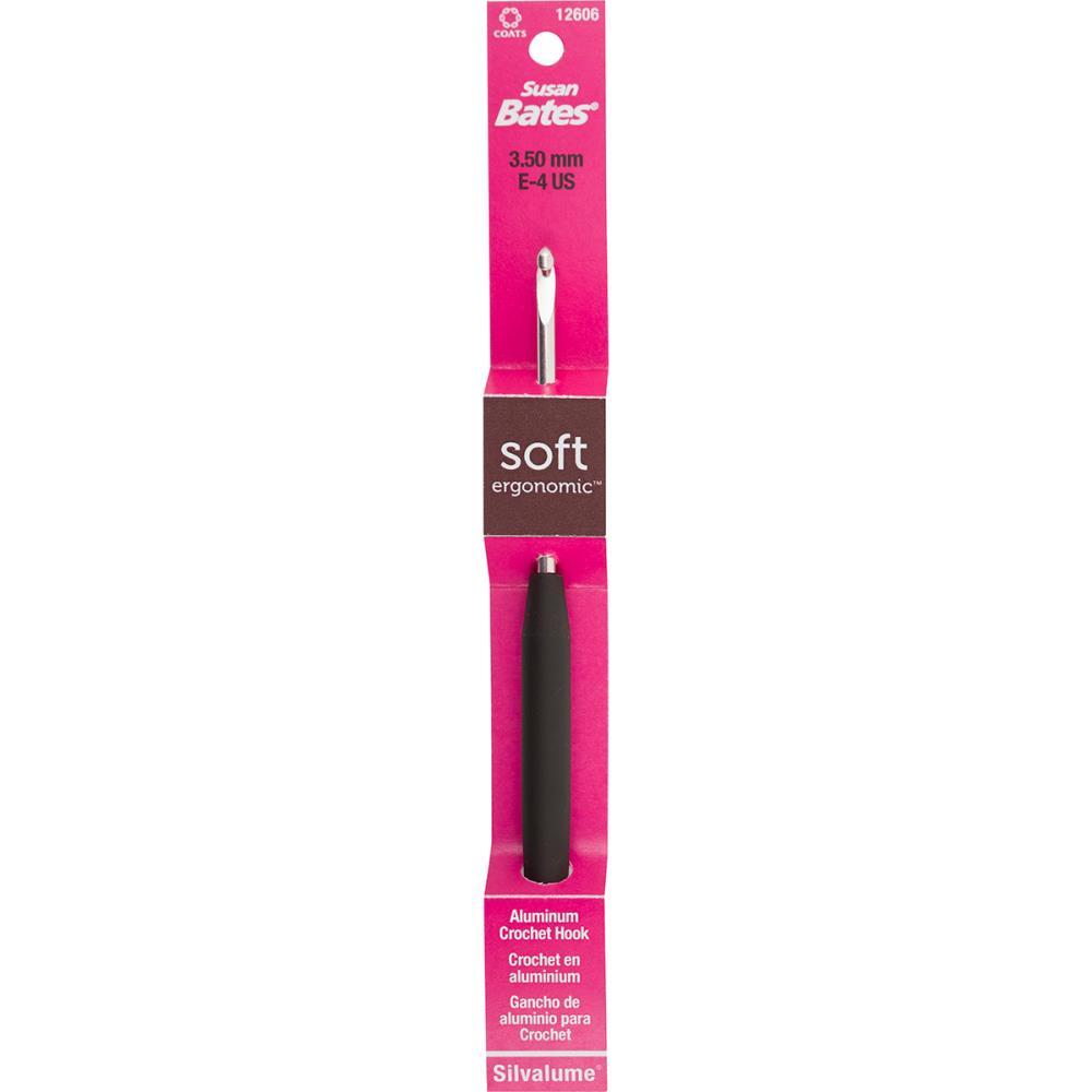 Silvalume Ergonomic Crochet Hook 3.5 mm for crochet and yarn projects