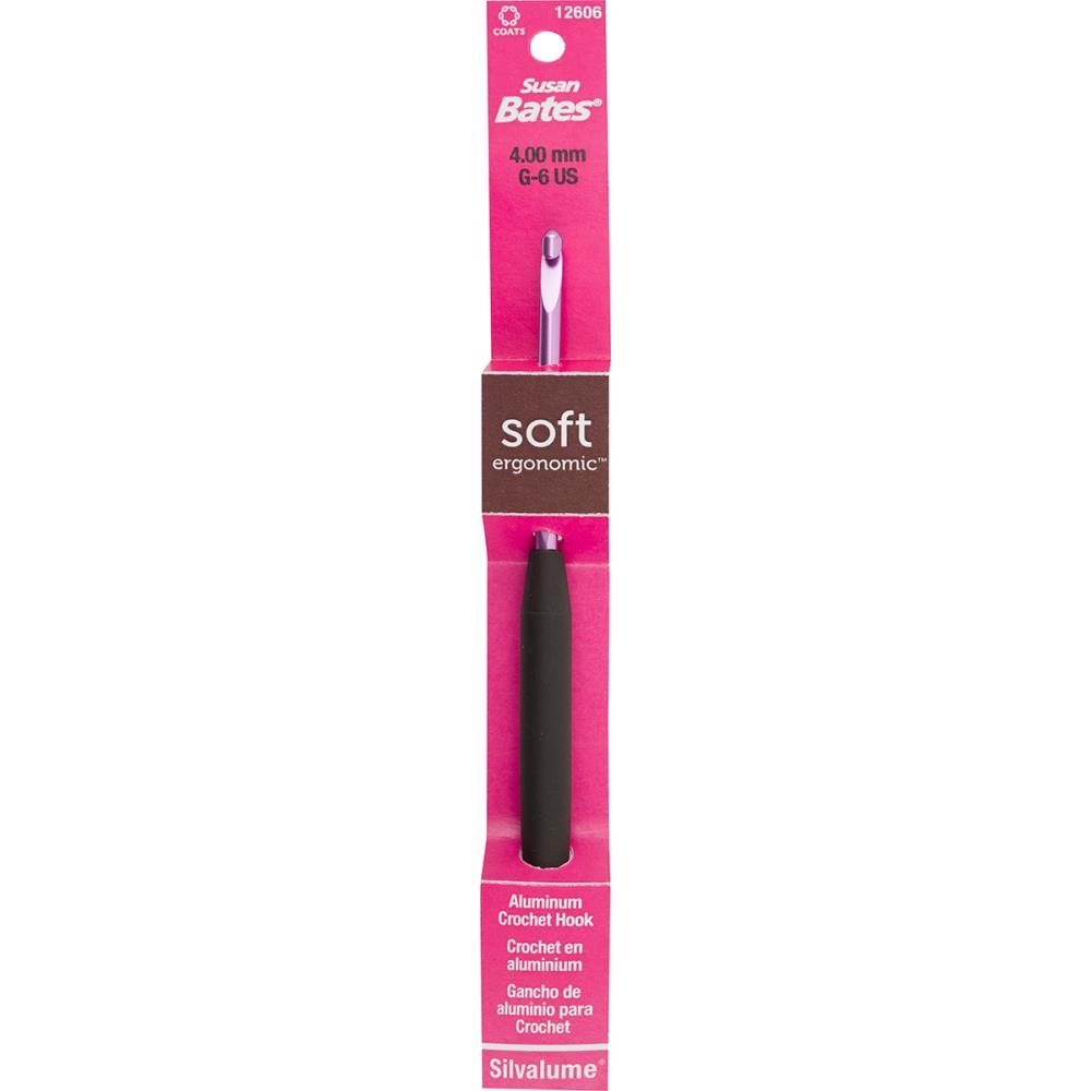 Silvalume Ergonomic Crochet Hook 3.5 mm for crochet and yarn projects