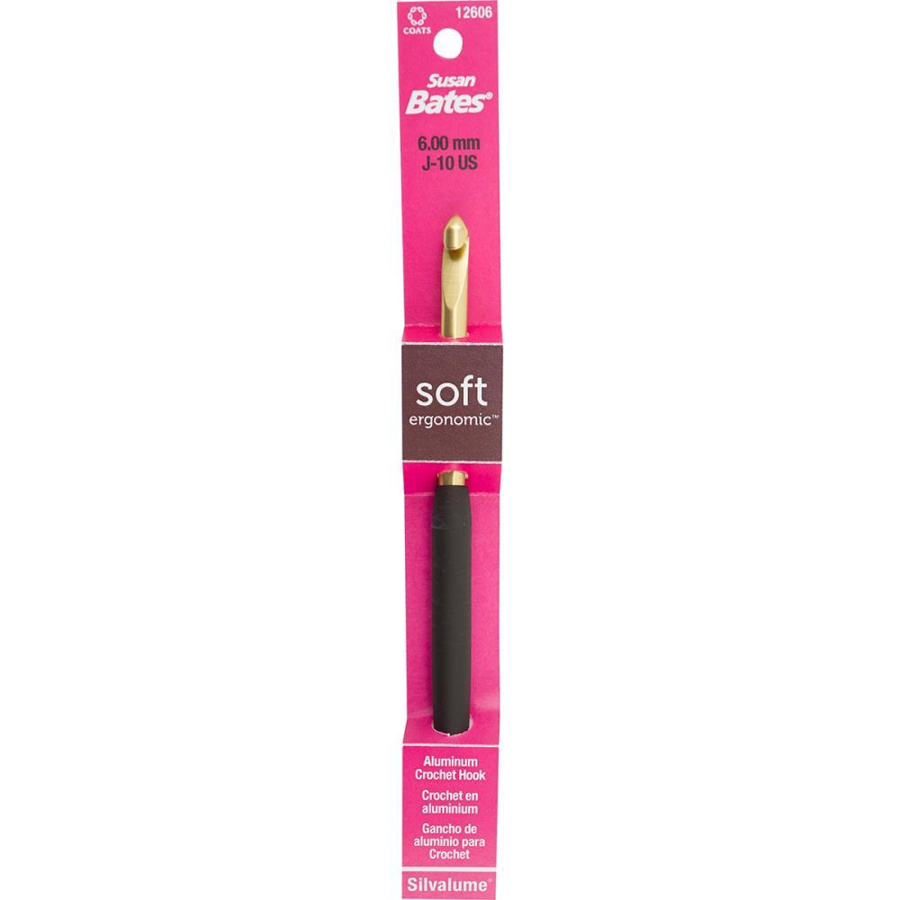 Silvalume Ergonomic Crochet Hook 3.5 mm for crochet and yarn projects
