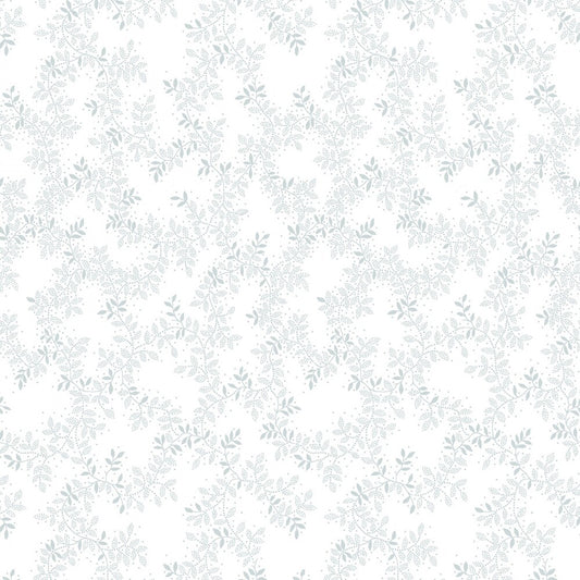 Quilters Flour V - White on White Delicate Vines sewing and quilting product