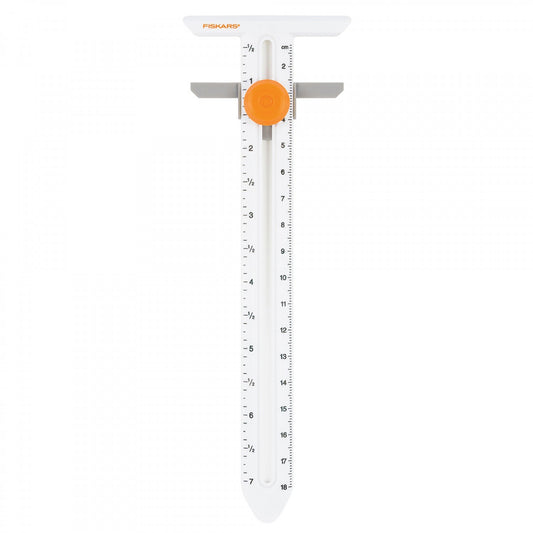 Measuring Gauge - Fiskars for bag making and sewing projects