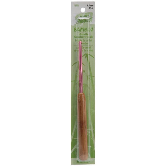 Susan Bates Crochet Hook with Bamboo Handle J10: 6 mm for crochet and yarn projects