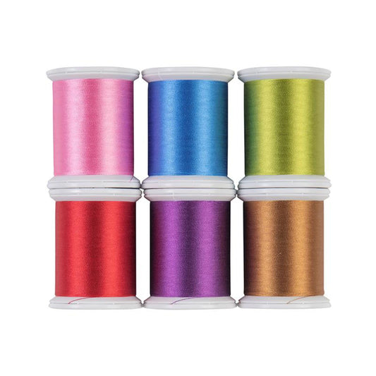Superior Kimono Silk Thread Set Spring Collection 6 Spools