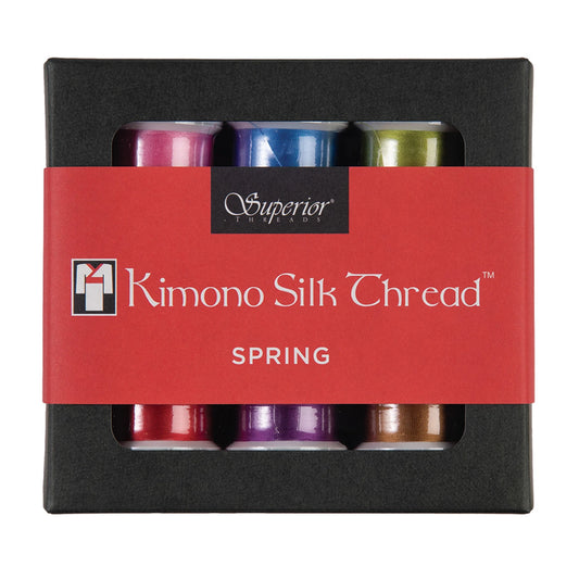 Superior Kimono Silk Thread Set Spring Collection 6 Spools