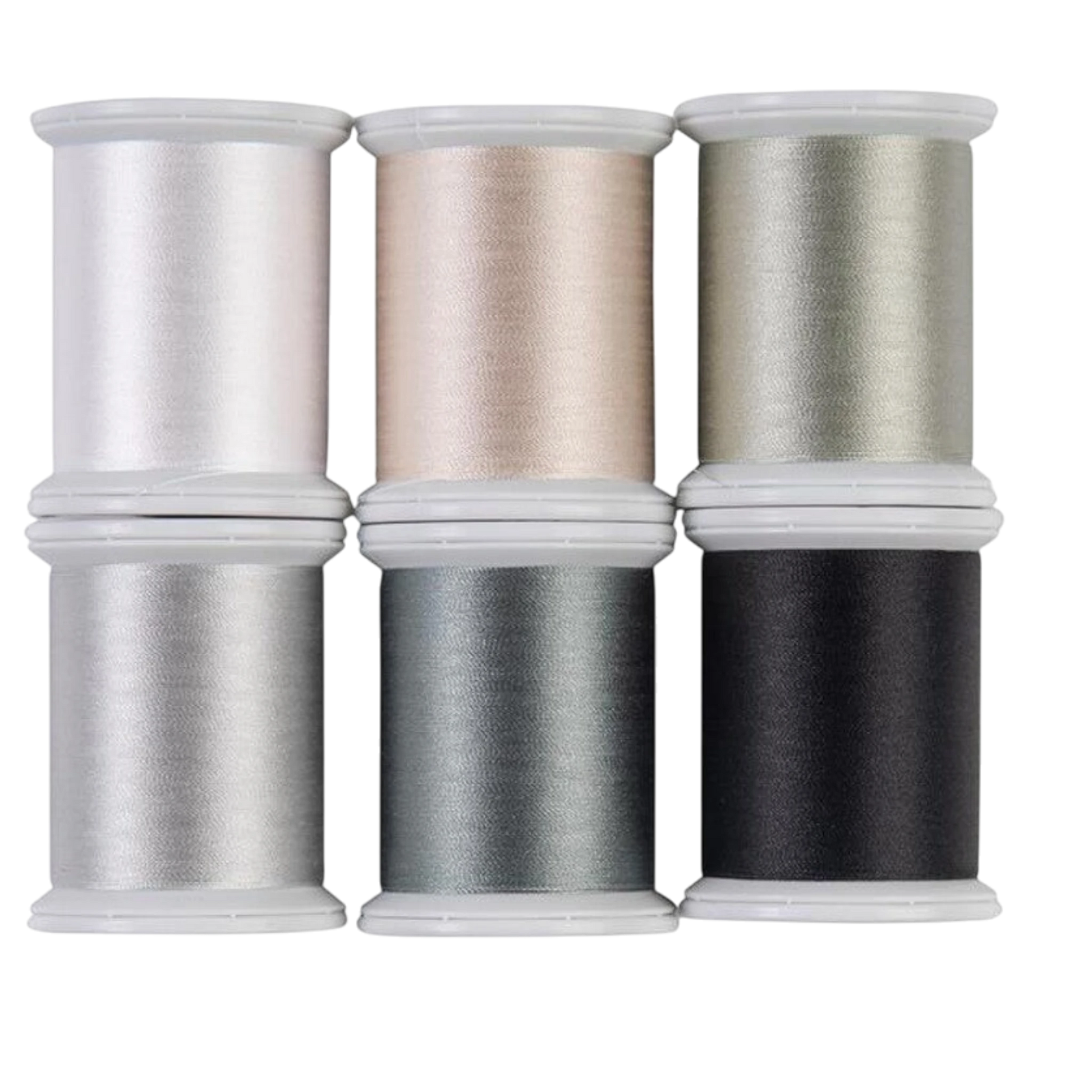 Superior Kimono Silk Thread Set Neutral 2 Collection 6 Spools , piecing and stitching