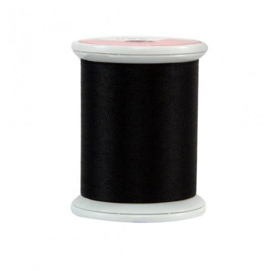 Superior Kimono Silk Thread - 100wt 220yd - Black Belt , piecing and stitching
