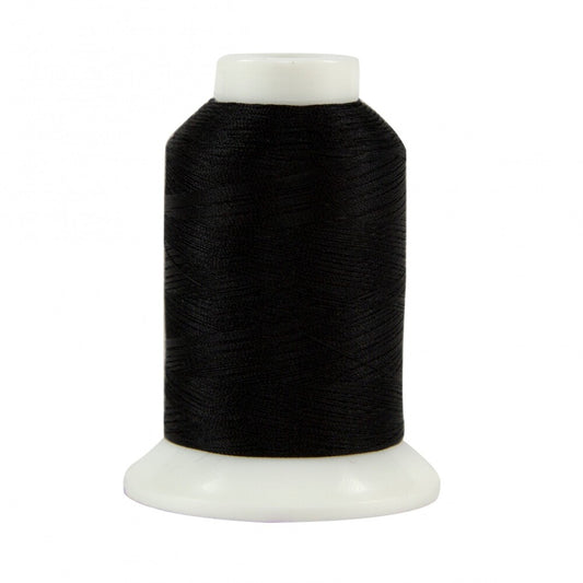 Superior Kimono Silk Thread - 100wt 1090yd - Black Belt , piecing and stitching
