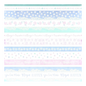 Dreamers - Turquoise/Multi Dreamers Stripe sewing and quilting product