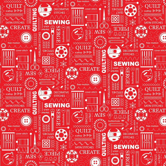 Sewing Room 2 - Red Stitches sewing and quilting product