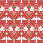 Peace on Earth Holiday-Ruby Damask Christmas sewing and quilting product