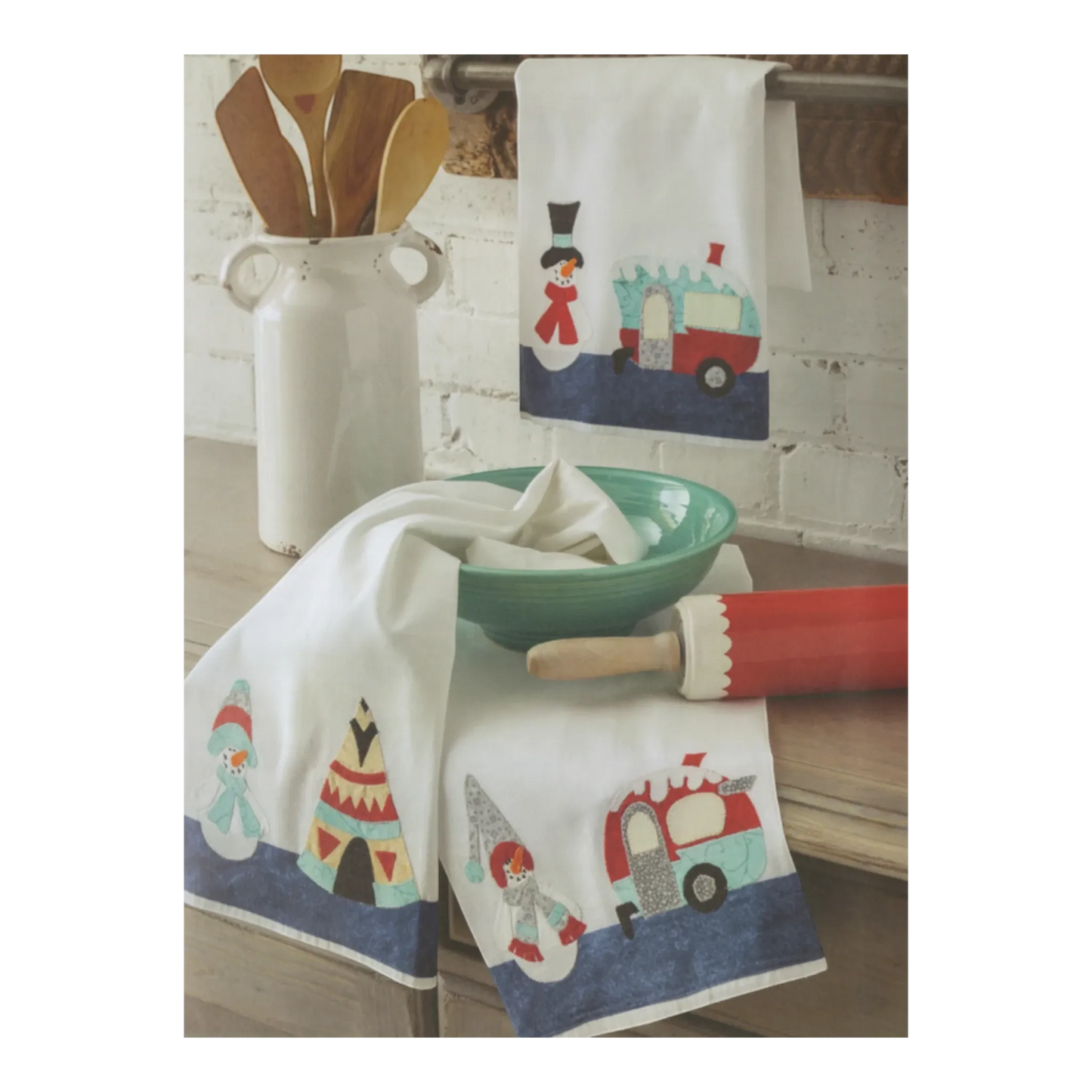 Blizzard Buddies Go Camping Book , quilting and craft projects