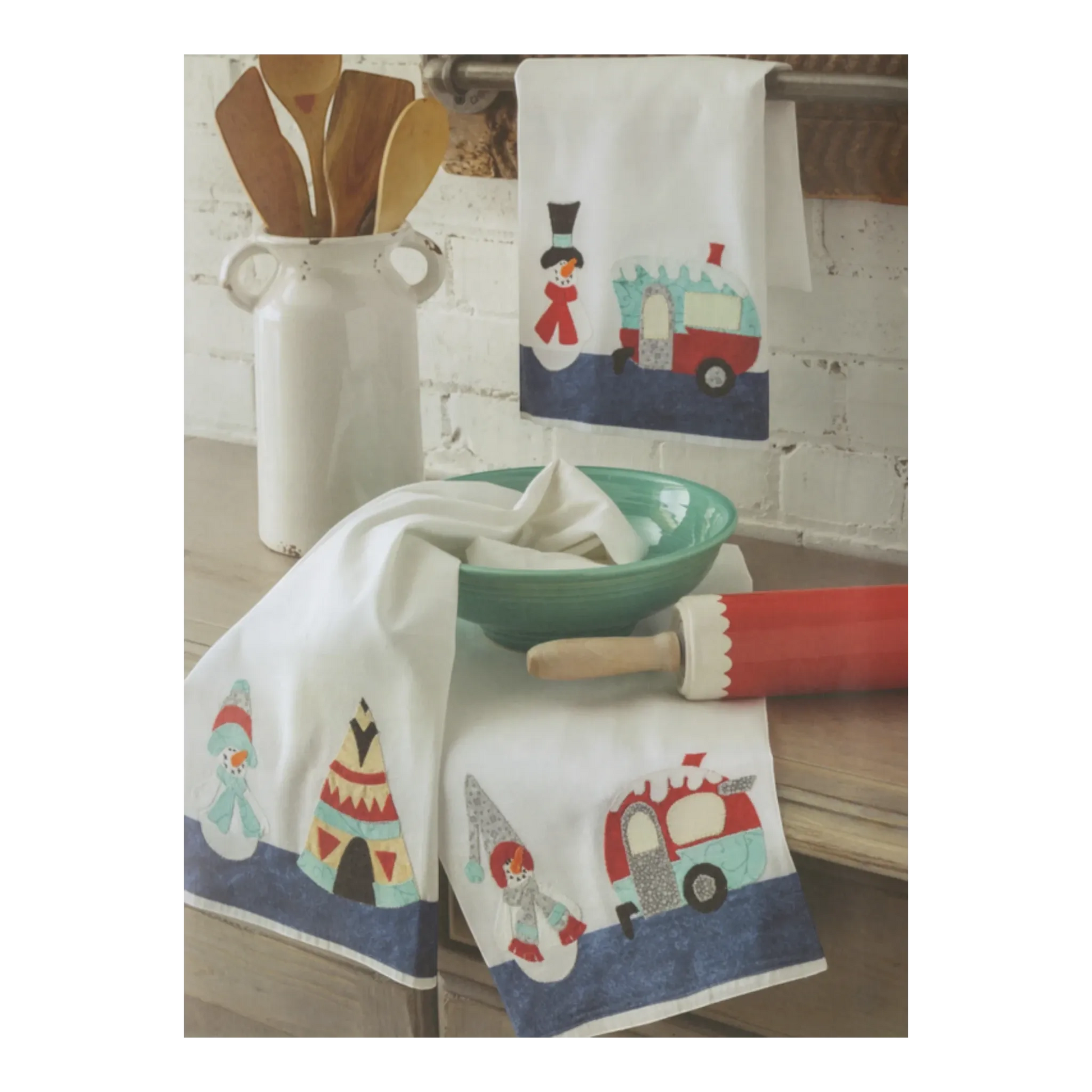 Blizzard Buddies Go Camping Book , quilting and craft projects
