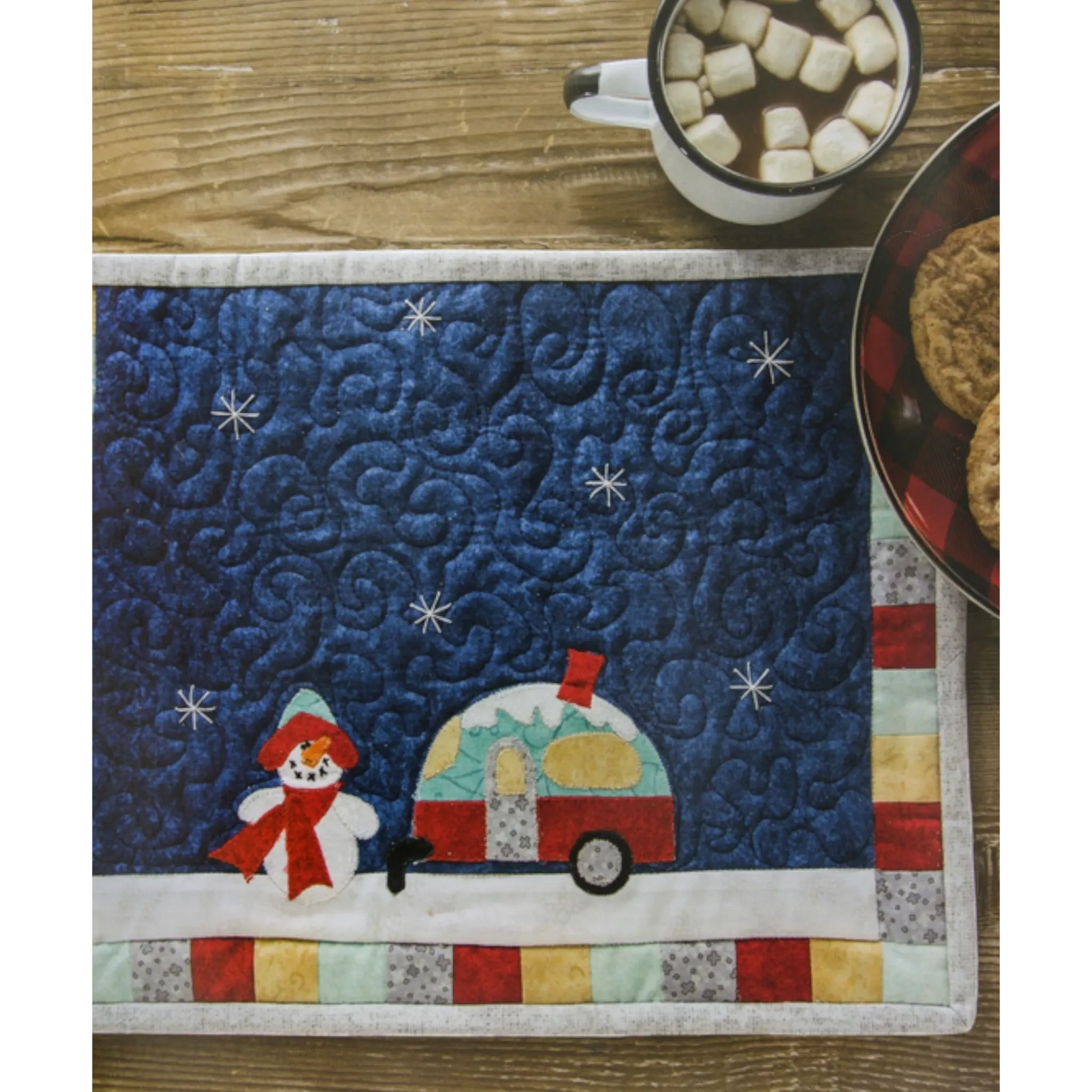 Blizzard Buddies Go Camping Book , quilting and craft projects