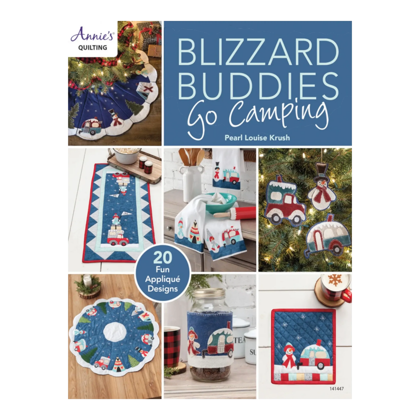 Blizzard Buddies Go Camping Book , quilting and craft projects