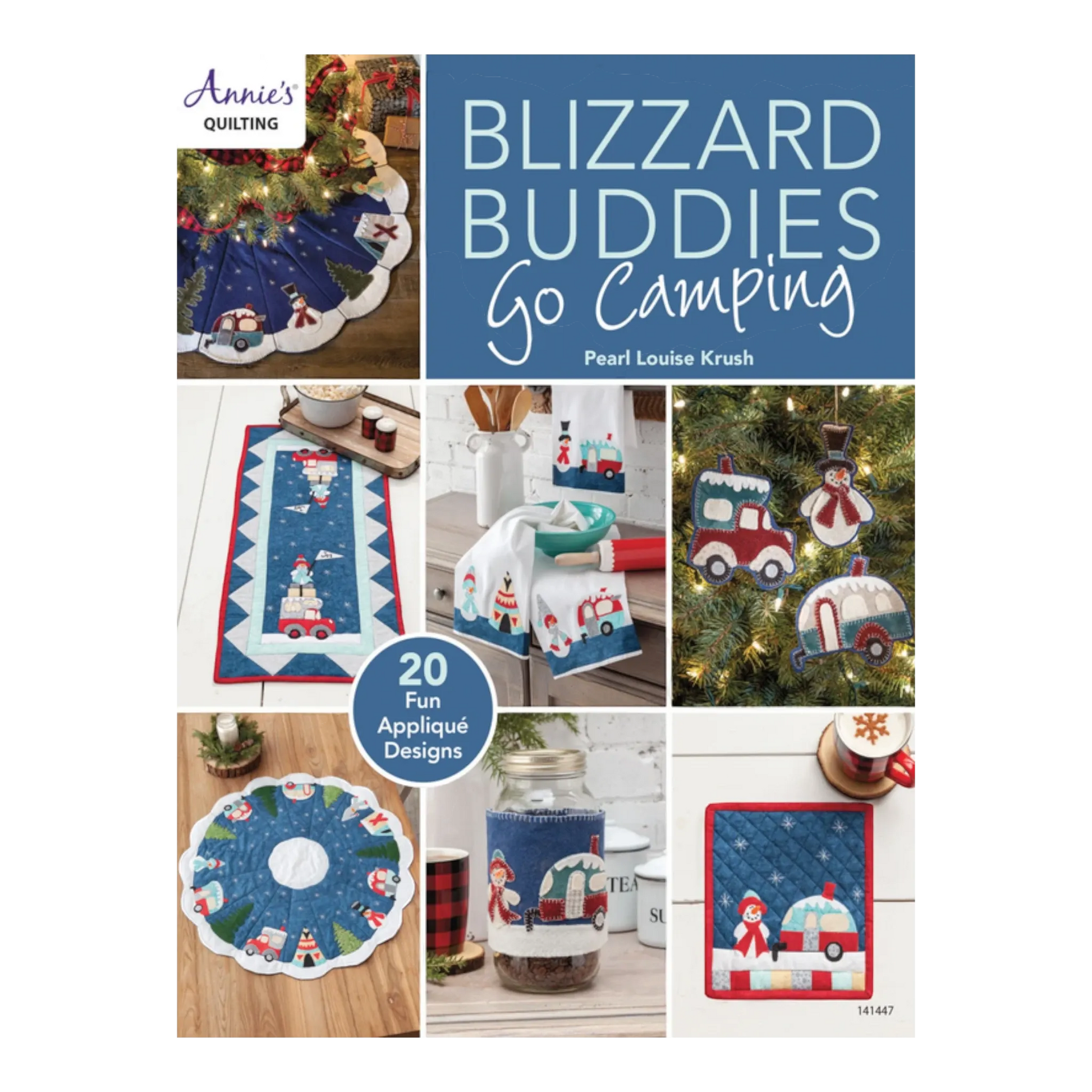 Blizzard Buddies Go Camping Book , quilting and craft projects