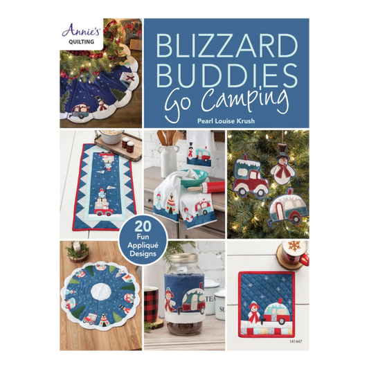 Blizzard Buddies Go Camping Book , quilting and craft projects