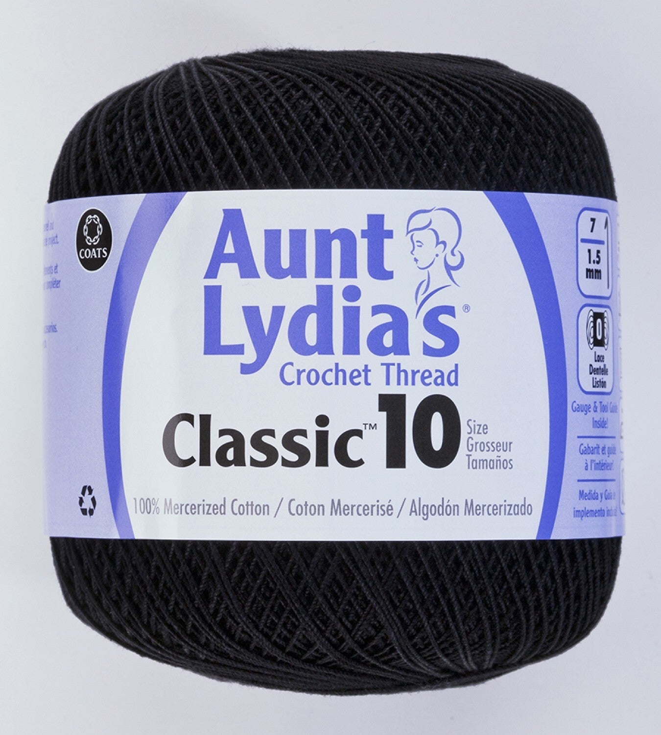 Aunt Lydias Crochet Thread , piecing and stitching