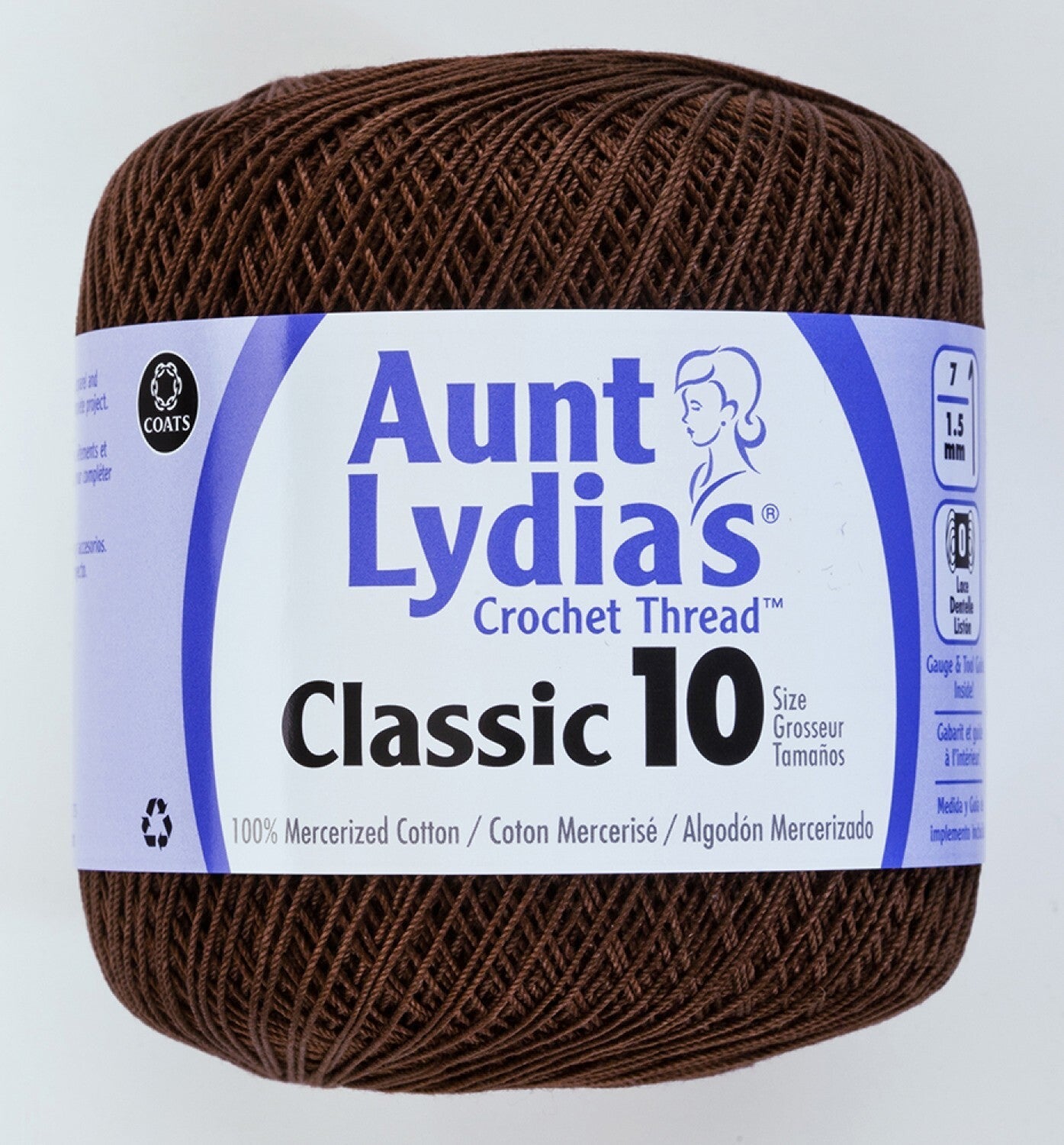 Aunt Lydias Crochet Thread , piecing and stitching