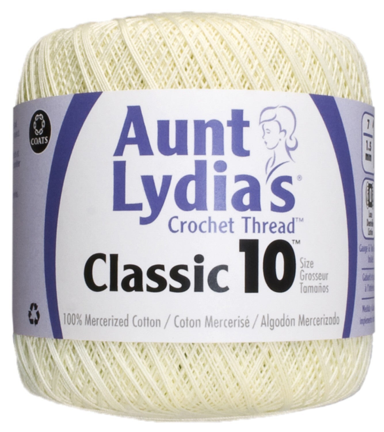 Aunt Lydias Crochet Thread , piecing and stitching