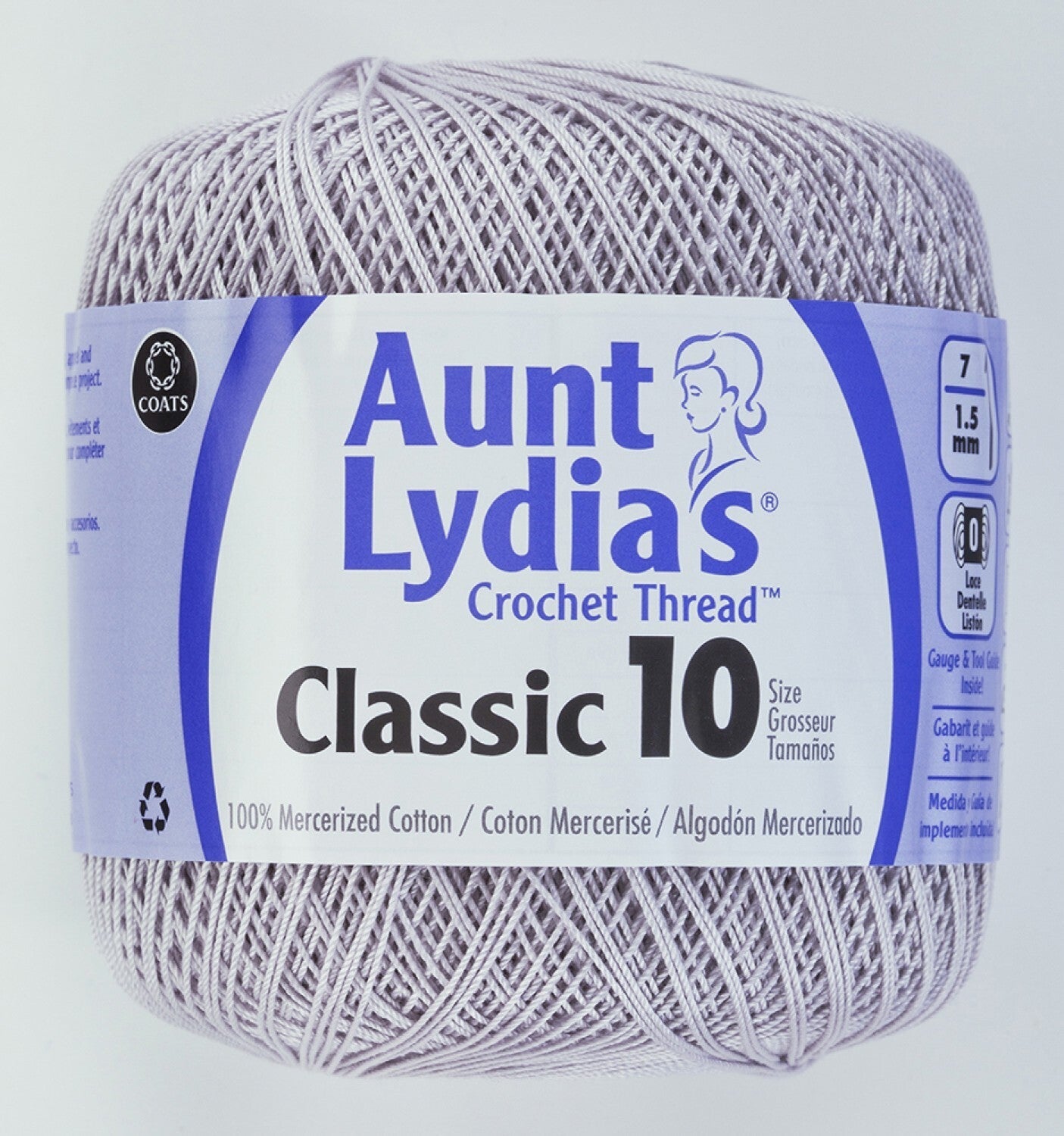 Aunt Lydias Crochet Thread , piecing and stitching