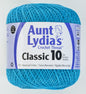 Aunt Lydias Crochet Thread - Parakeet , piecing and stitching
