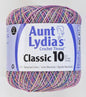 Aunt Lydias Crochet Thread - Variegated Pastels , piecing and stitching