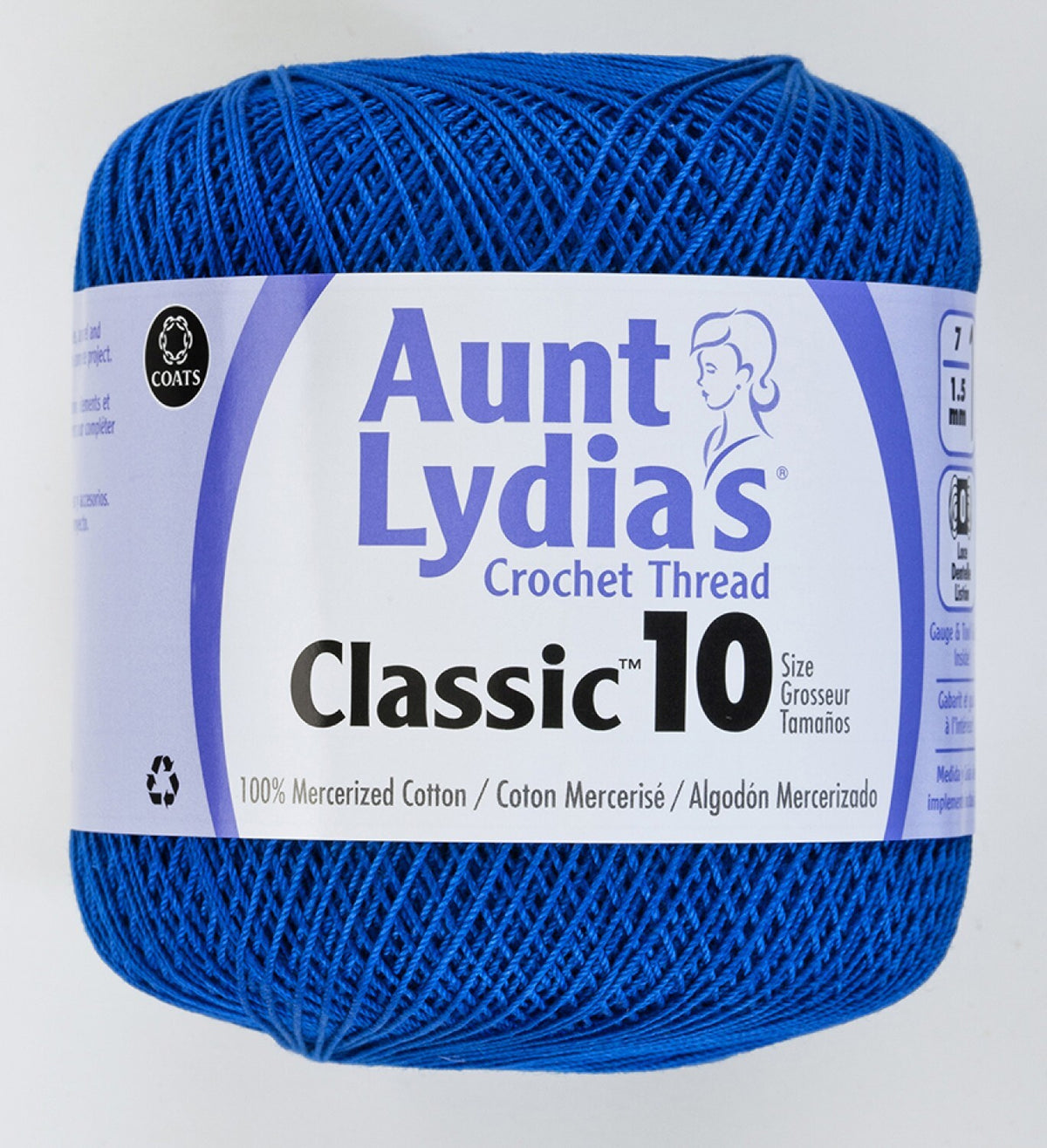 Aunt Lydias Crochet Thread - Dark Royal