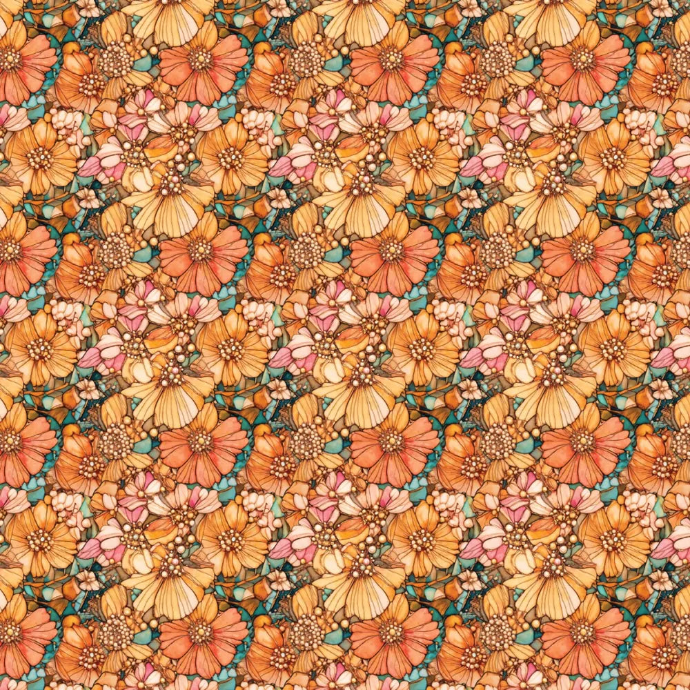 Flight of Beauty - Multi Flora Nouveau sewing and quilting product