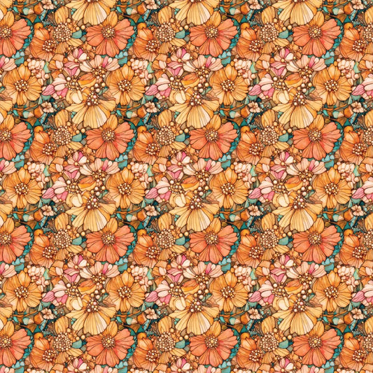 Flight of Beauty - Multi Flora Nouveau sewing and quilting product