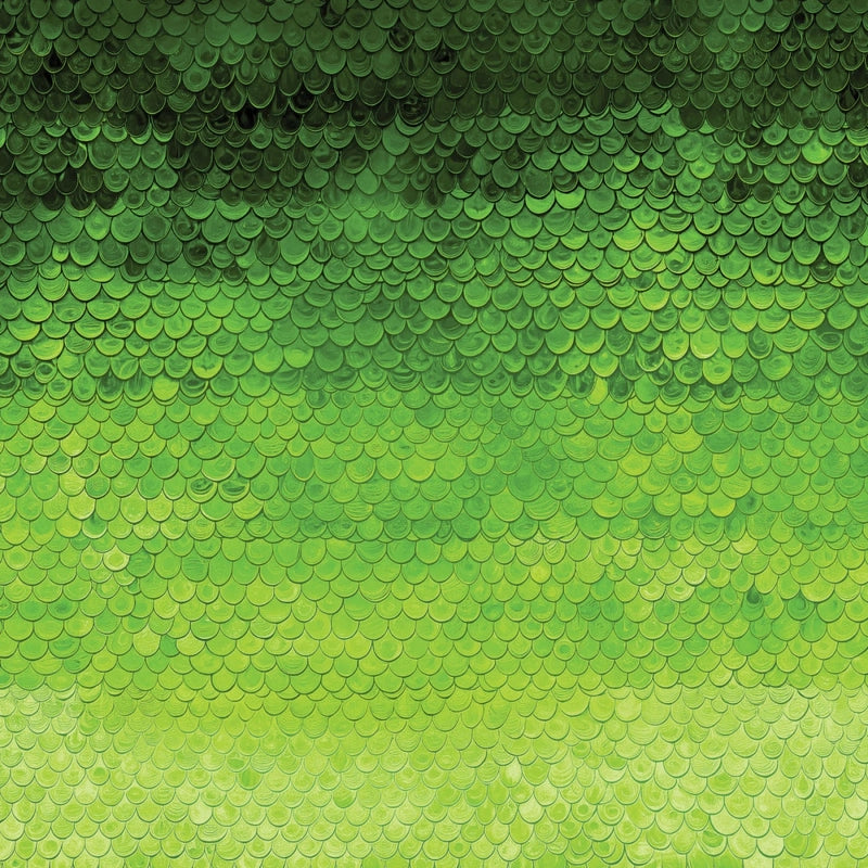 Kaleidoscope - Green Ombre Raindrops