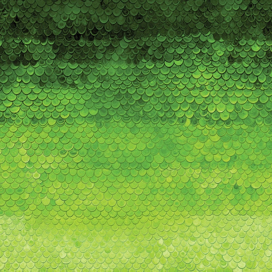 Kaleidoscope - Green Ombre Raindrops