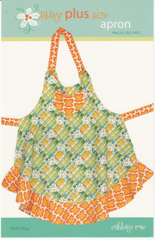 Sassy Plus Size Apron sewing and quilting product