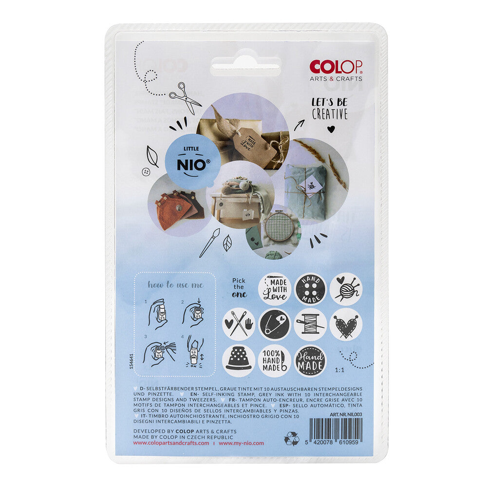 Little NIO Handmade with Textile Ink sewing and quilting product