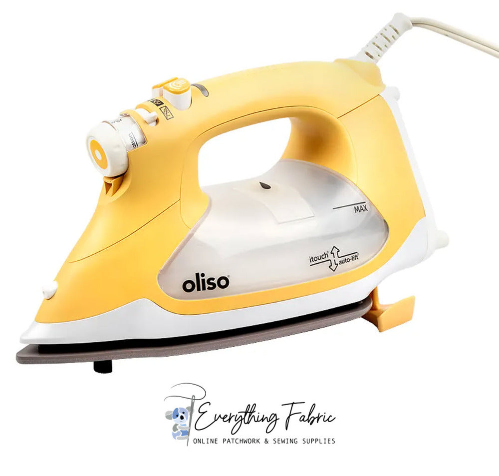 Oliso Iron Proplus in Box - Yellow sewing and quilting product