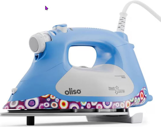 Oliso Iron TG1600 ProPlus - KAFFE FASSETT sewing and quilting product