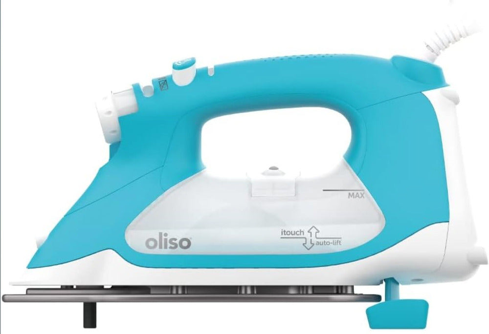 Oliso Iron Proplus in Box - Turquoise sewing and quilting product