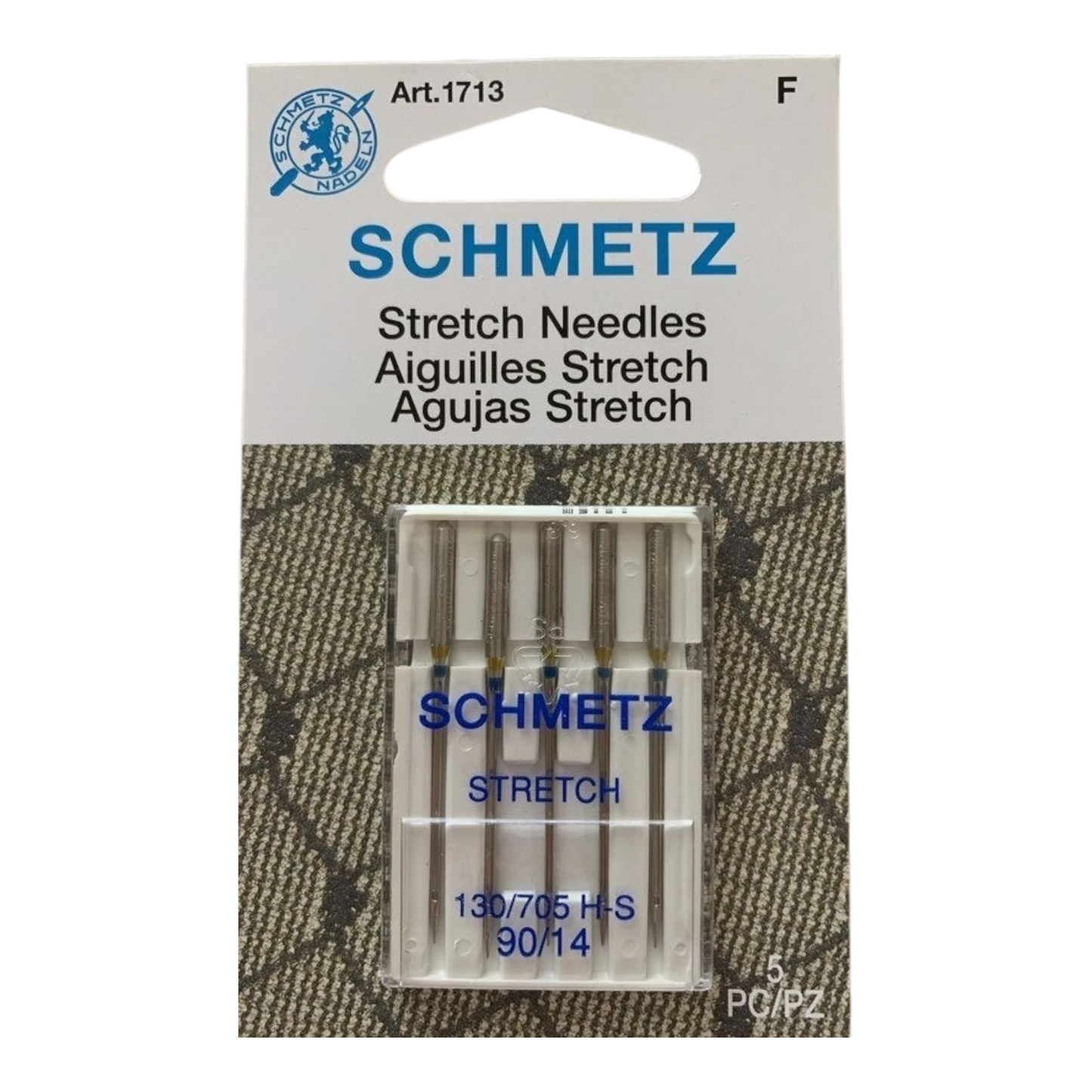 Schmetz Needles - Stretch 90/14 - 5 Pack , quilting and needlework
