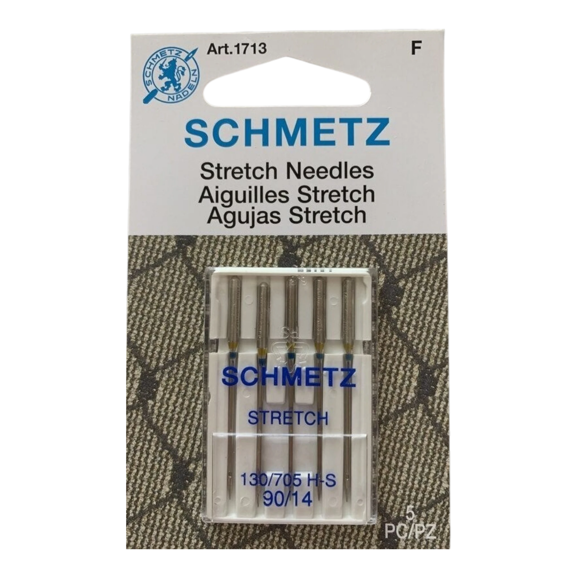 Schmetz Needles - Stretch 90/14 - 5 Pack , quilting and needlework