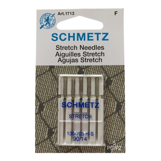Schmetz Needles - Stretch 90/14 - 5 Pack , quilting and needlework
