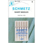 Schmetz Needles - Microtex (SHARP) 60/8 - 5 pack , quilting and needlework