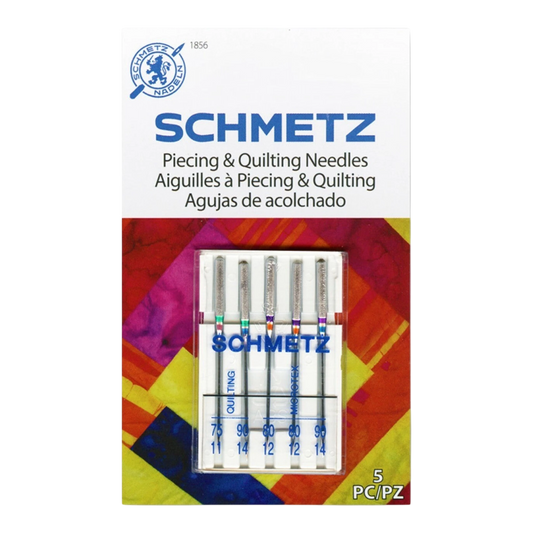 SCHMETZ Piecing and Quilting Needles pk5 , quilting and needlework